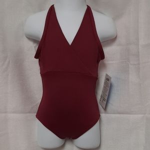 Capezio Harmonie Halter with Crossed Front Leotard